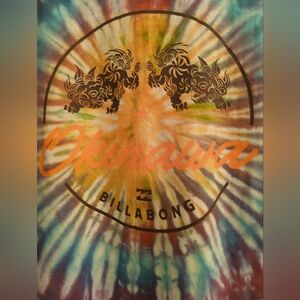 Billabong Multicolor Okinawa, Tie Dye Tee‎